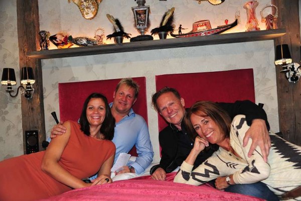Träumerei "Venedig"
Richard und Alexandra Hirschhuber mit Hannes und Kate Winkler