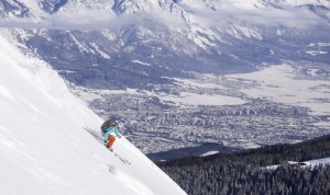 In der Axamer Lizum finden die alpinen Ski-Wettbewerbe statt.