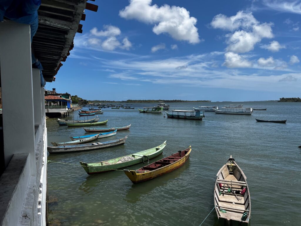 Der Rio São Francisco im Hafen von Piaçabuçu