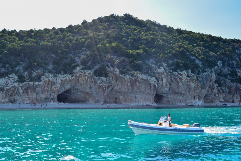 Strand Cala Luna Golf von Orosei Bootstour Sardinien