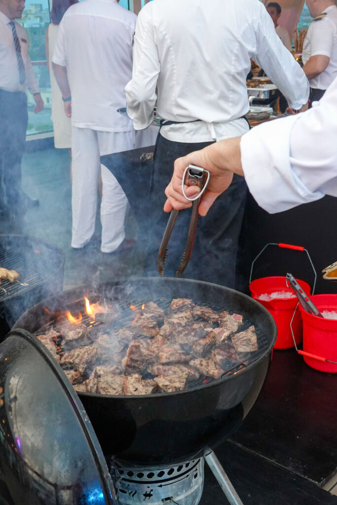 White Night Party BBQ Azamara Quest