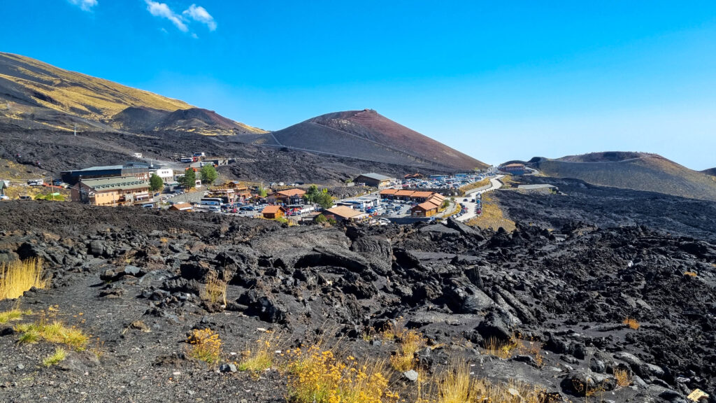 Ausblick Ristorante La Cantoniera Etna Sizilien Azamara Quest