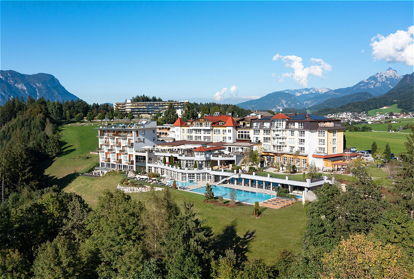 Die sanften Hänge in Bad Häring rund um das Hotel Panorama Royal könnten sich auch für den Weinanbau eignen.