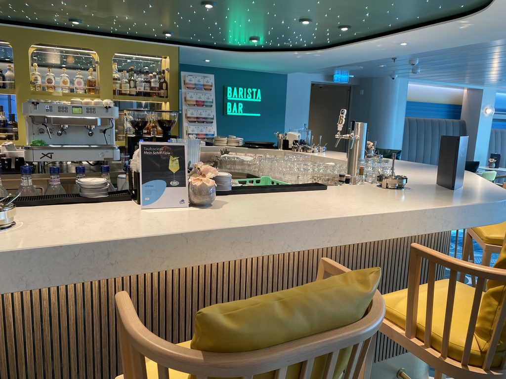 Die Barista Bar - hier gibt es exklusiven Kaffeegenuss.