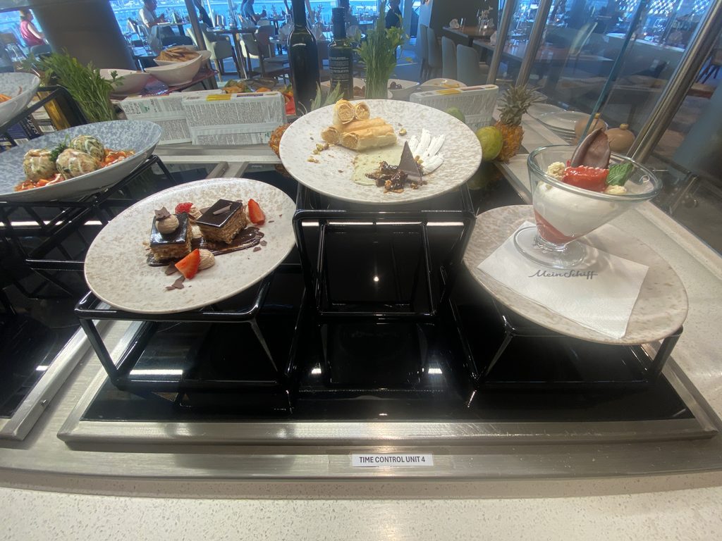 Die Desserts sind nicht nur ein Hingucker.