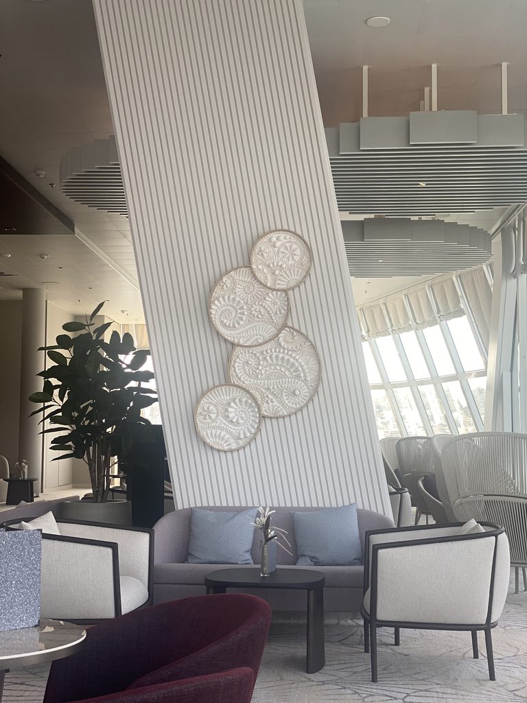 Klassisch elegant in der X Lounge.