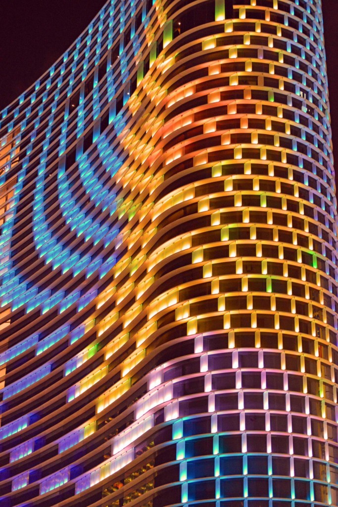 Skyscraper Farbenspiel