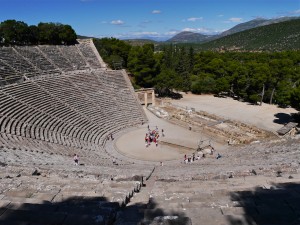 Epidaurus, besterhaltenes antikes Theater in Griechenland_©rwg