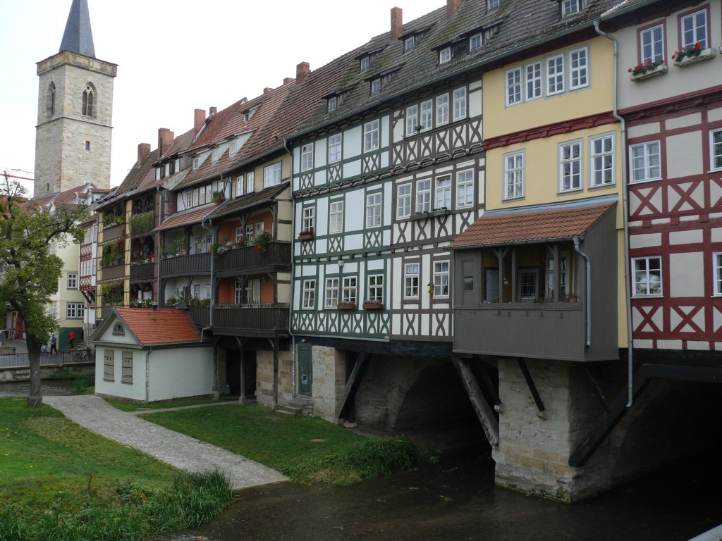 Erfurt mit Krämerbrücke