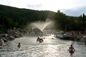 Heisser Badeteich von Chena Hot Springs