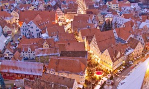 Weihnachtsmarkt in Nördlingen. © Tourist-Information Nördlingen