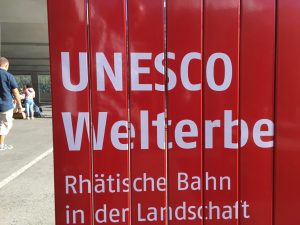 Die Rhätische Bahn mit Glacier und Bernina gehört zum UNESCO - Welterbe, Foto: Weirauch