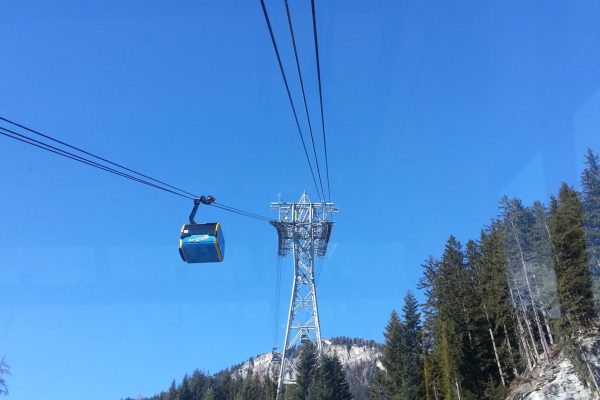 Penkenbahn ins Skigebiet