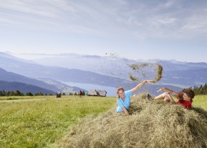 Urlaub auf dem Bauernhof steht auch dieser Jahr wieder ganz oben in der Hitliste der Kärnten-Urlauber. Foto: Kärnten Werbung/ Edward Gröger    