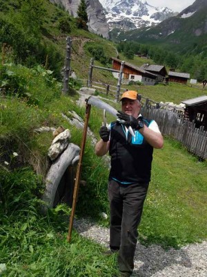 k-Hansl Oberlohr vor Großglockner k-Hansl Oberlohr vor Großglockner