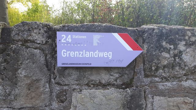 Grunes Band Statt Eiserner Vorhang Thuringen Grenzland