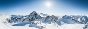 Stubaier Gletscher - Österreichs größtes Gletscher-Skigebiet. Foto: Stubaier Gletscher/Andre Schönherr.