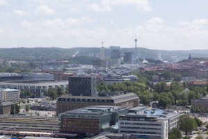 Blick über Göteborg