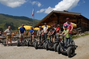 Teenies können einen Führerschein für Segways machen © Alpbachtal Seenland 