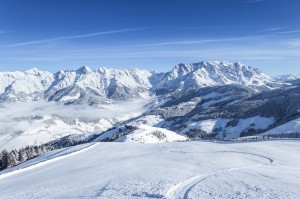 Die Königstour ist der Höhepunkt im hochkönig-Skigebiet.