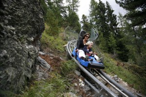 Der Hit bei Familien: Der Nocky-Flitzer. Foto: Bergbahnen Turracher Höhe.