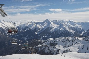 Das Skigebiet auf dem Penken in Mayrhofen. Foto: Frank Bauer