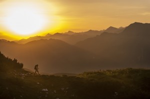 Morgenwanderung auf dem Gamskogel. Foto; Liftgesellschaft Zauchensee, Hans Huber